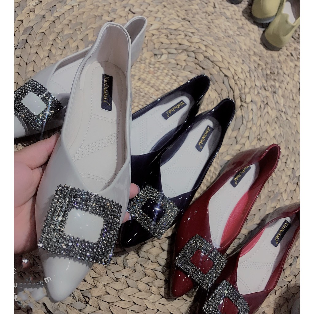 Giày Bệt Nữ [ Giảm Giá Siêu Shock ] Giày Búp Bê Da Bóng [FREESHIP ] HỖ TRỢ ĐỔI SIZE | BigBuy360 - bigbuy360.vn