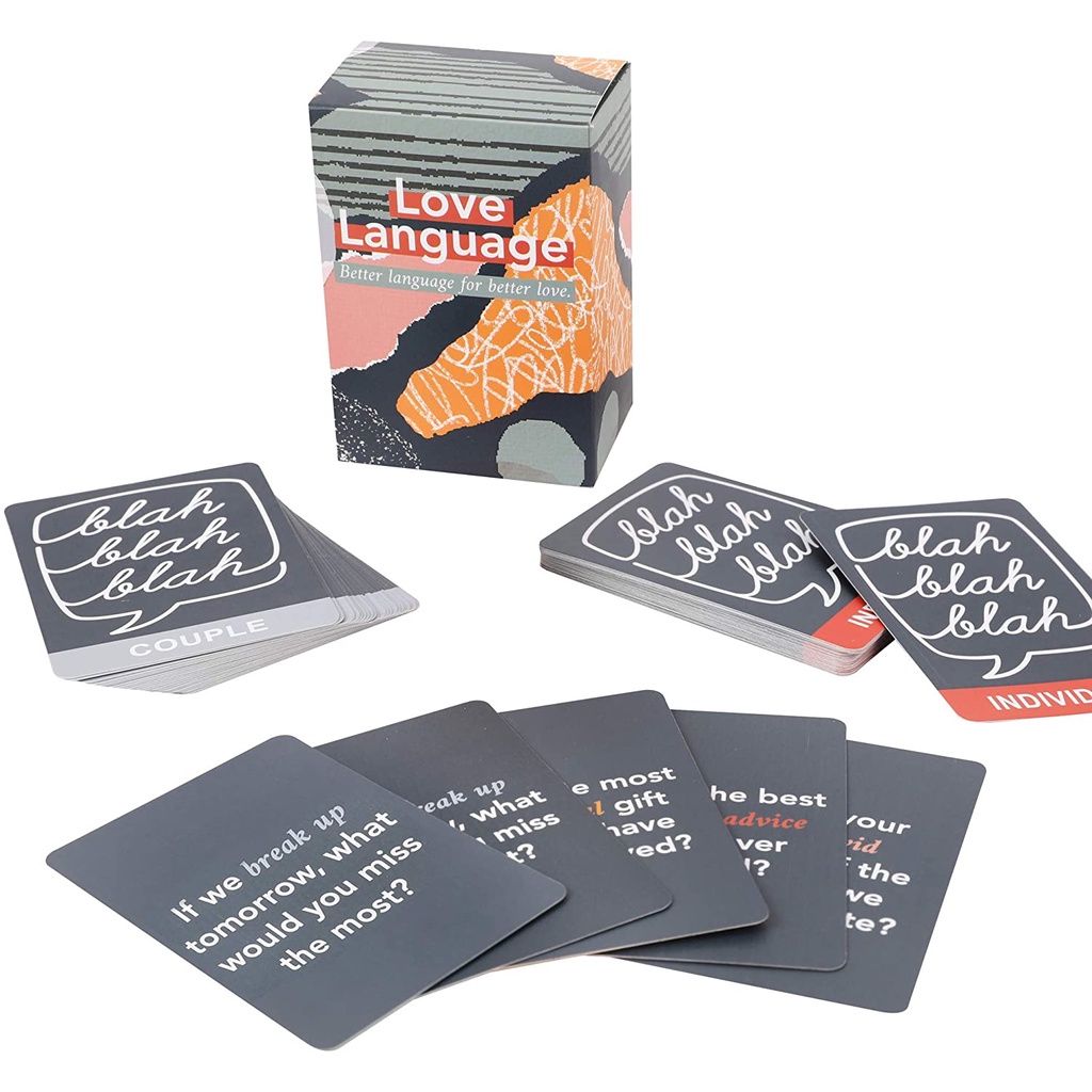 Love Language Card Game - 150 câu hỏi dành cho các cặp đôi yêu nhau