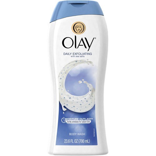 Sữa tắm Olay Daily Exfoliating With Sea Salts 700m