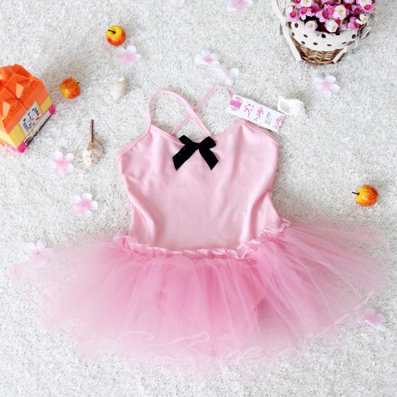 Babyme Kids Girls Party Ballet Costume Tutu Dance Skate Dress Leotard 2-7Y