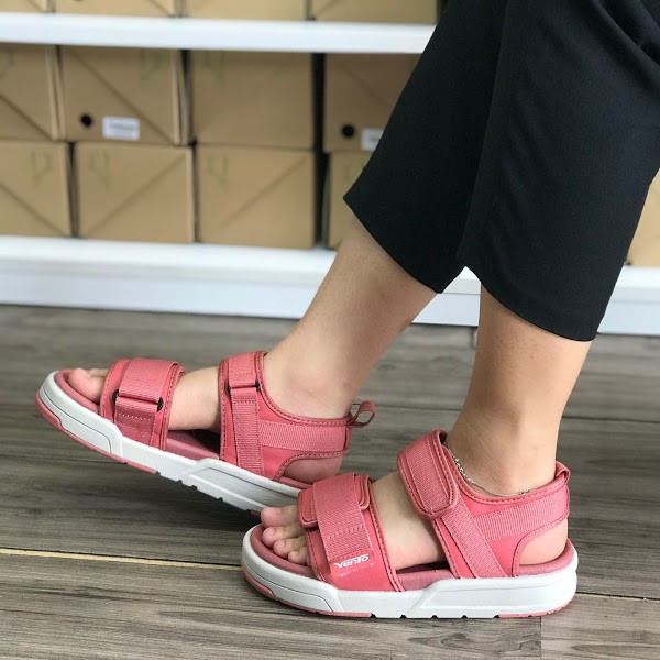 Giày Sandal Vento Nam Nữ - NV10026P Hồng đậm