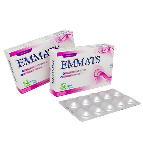 [GIÁ GỐC] EMMATS viên uống duy trì tuổi thanh xuân hộp 30 viên