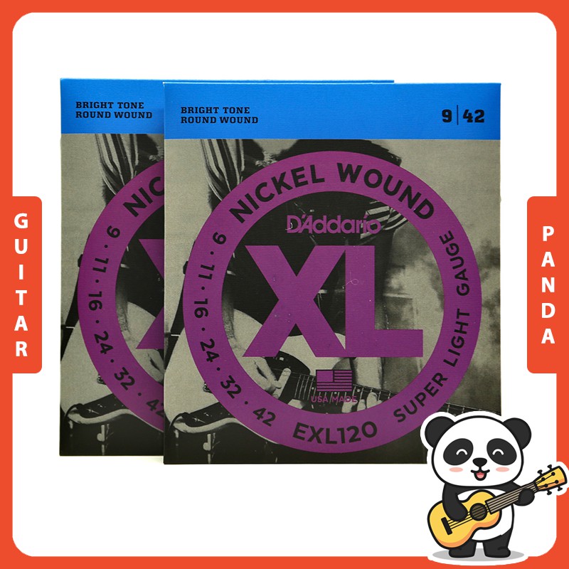 Dây Đàn Electric Guitar D'Addario EXL120 [Size 9] | D'Addario EXL120 dành cho guitar điện