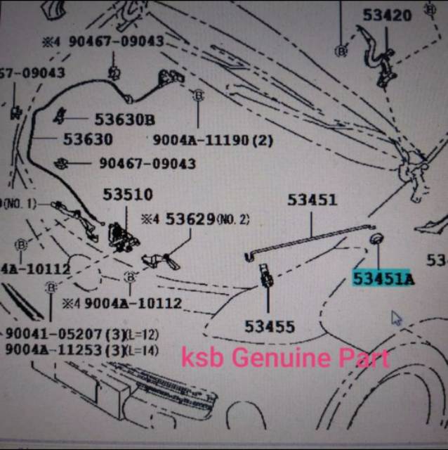 Phụ Kiện Kẹp Động Cơ Xe Hơi Avanza Innova Fortuner Rush