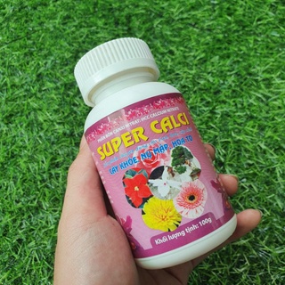 Phân bón lan super calci,giúp cây khỏe,nụ mập,hoa to,phân bón thông minh tiện lợi