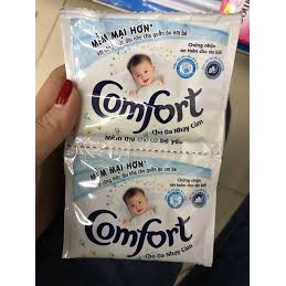 Dây 10 gói Nước xả vải Comfort cho da nhạy cảm 21ml