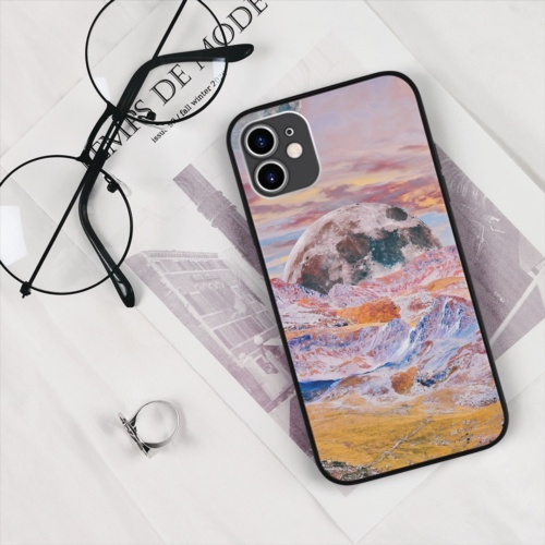 Ốp Lưng iPhone hình mountain collage art dada dadaism cạnh vuông  cho các dòng SAMSUNG PAP20210762