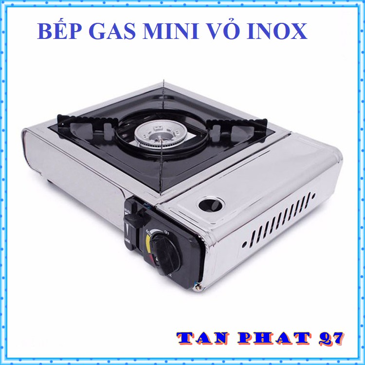 [Mã INBAU40 giảm 40K đơn 249K] Bếp ga mini inox kèm chảo sunhouse 20cm