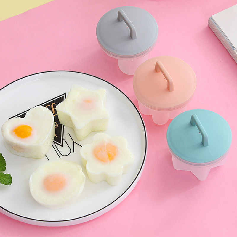 Set 5 Khuôn Luộc Trứng / Bánh Pudding / Sô Cô La Đa Năng Tiện Dụng Kèm Nắp Đậy