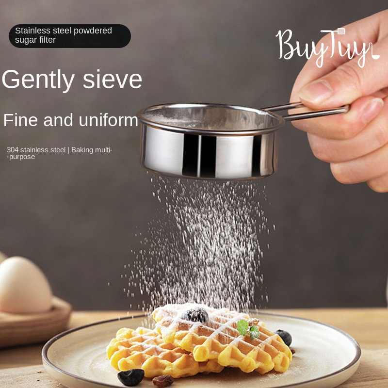Muỗng Múc Bột Cầm Tay Bằng Thép Không Gỉ Đa Năng
