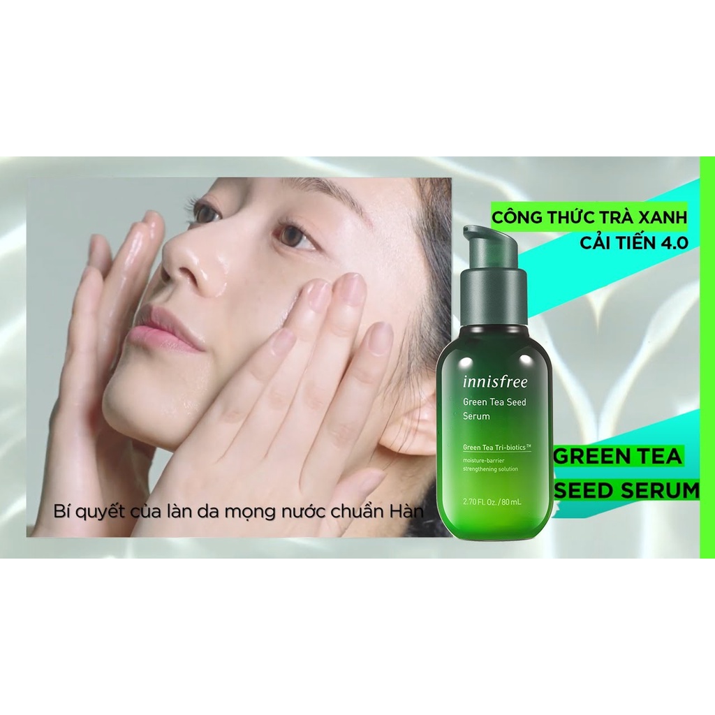 . Serum innisfree trà xanh dưỡng ẩm 80ML