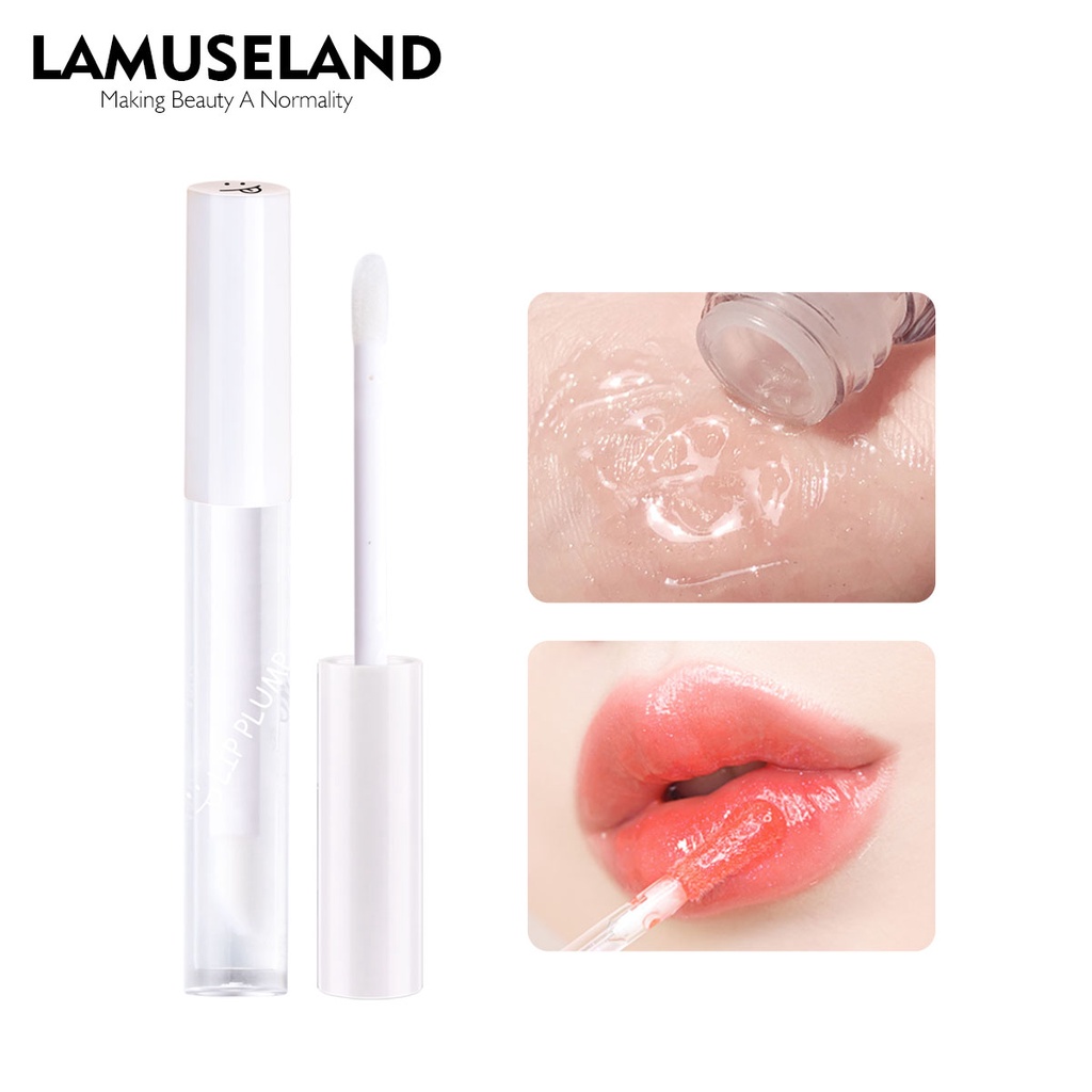 Son bóng LAMUSELAND LA0009 dưỡng ẩm giúp môi căng mọng chống thấm nước chuyên dụng 1.5g