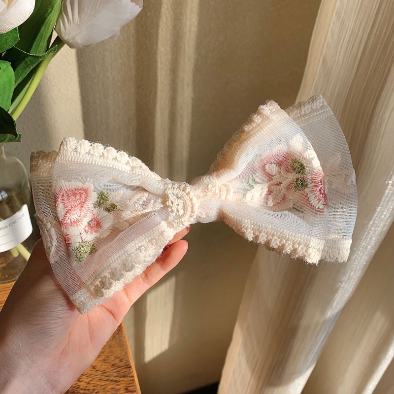 Kẹp Tóc Nơ Thời Trang Hàn Quốc Cho Nữ