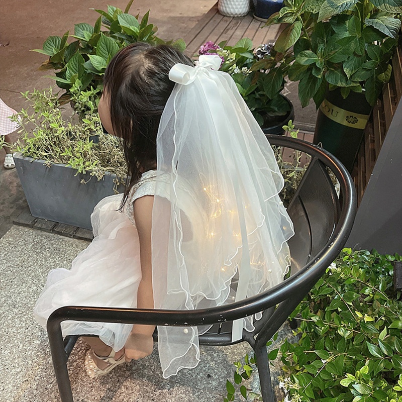 Mạng Che Mặt Bằng Vải Tuyn Có Dây Đèn 8 Kiểu Cho Cô Dâu