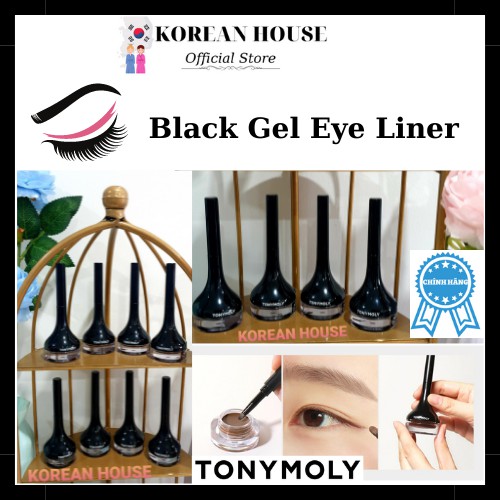 (Chính hãng) GEL KẺ MẮT TONYMOLY EYE LINER_Waterproof