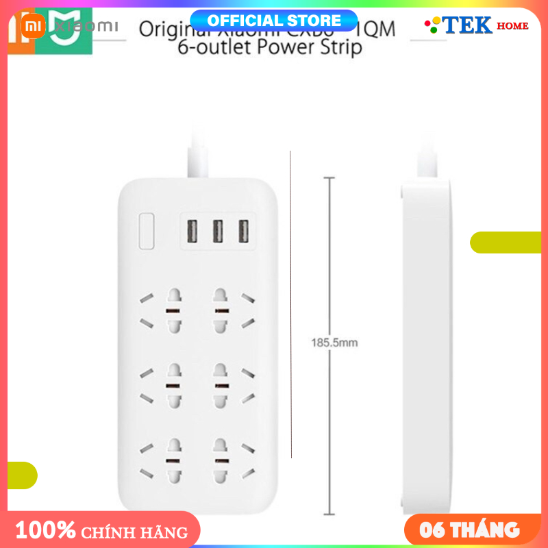 20W• Ổ điện Xiaomi Mi Power Strip TypeC - Ổ cắm điện tích hợp sạc nhanh 20W 2A1C Xiaomi - TekHome