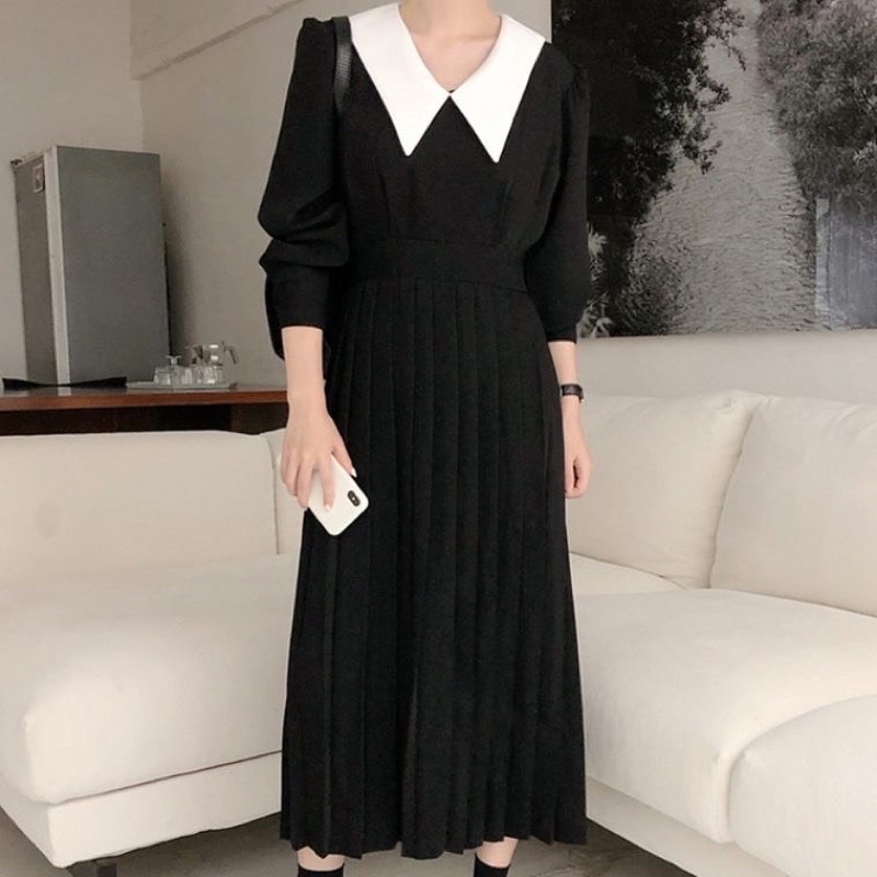 •AMANDA DRESS• ĐẦM DÀI XẾP LY THANH LỊCH CHO NỮ