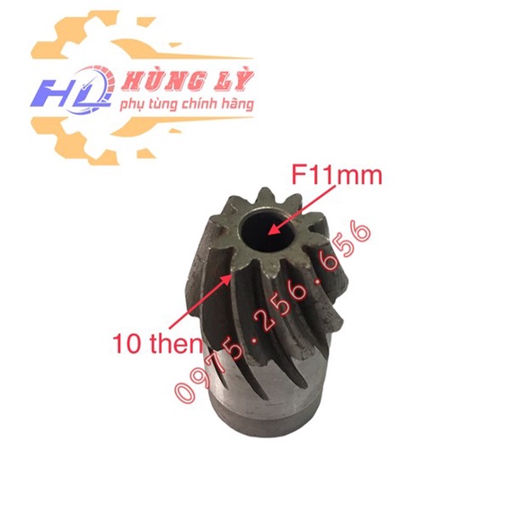 Trục ổ 10 răng 173=178=186 trục to phụ tùng máy cày phụ tùng máy nông nghiệp phụ tùng Hùng Lỳ