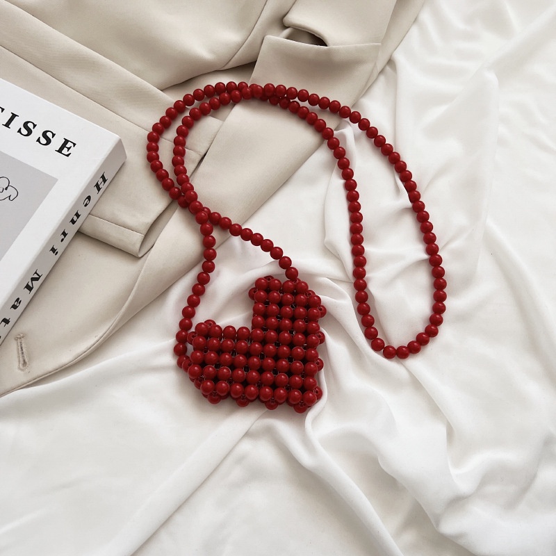 Túi Đeo Chéo Đính Hạt mini Thời Trang Mùa Hè 2022