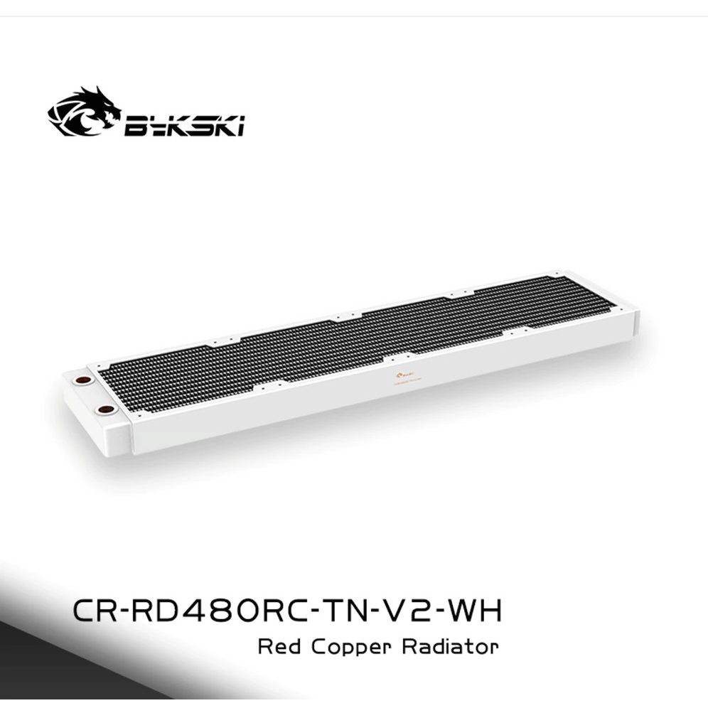 Két làm mát Radiator tản nhiệt nước custom 360 Bykski trắng CR-RDRC-TN-V2 RC-TN