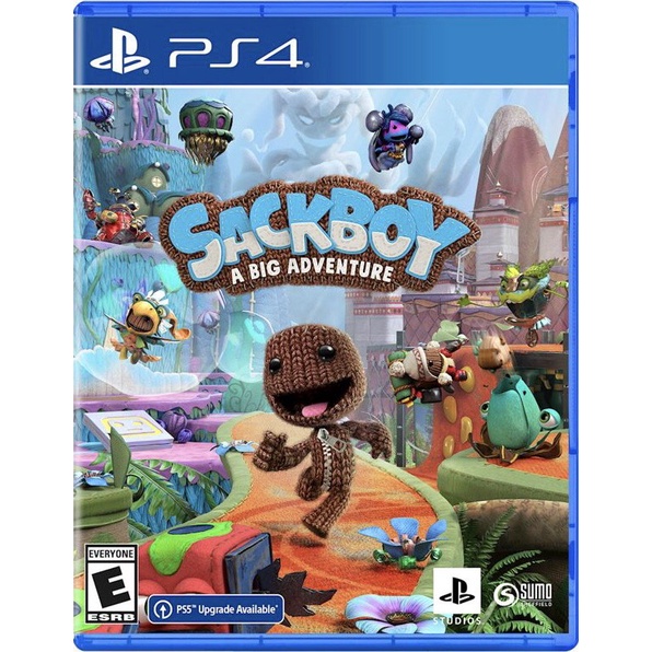 Đĩa Game PS5/Ps4 Sackboy: A Big Adventure Hệ Us