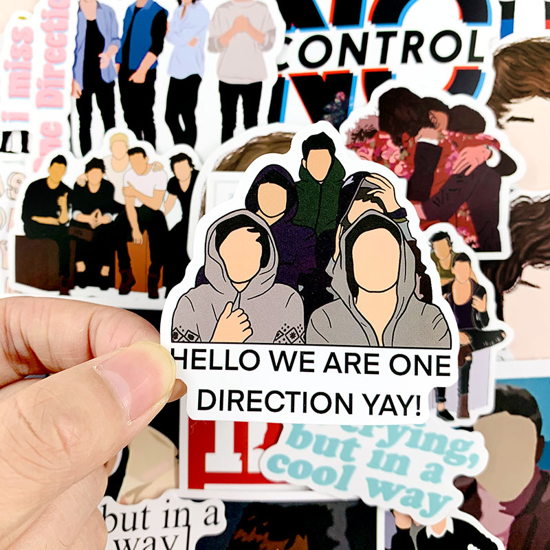 Z&M❀One Direction-Hình Dán❀2Stlye 50Pcs/Set KCharselect Unicode Block Name