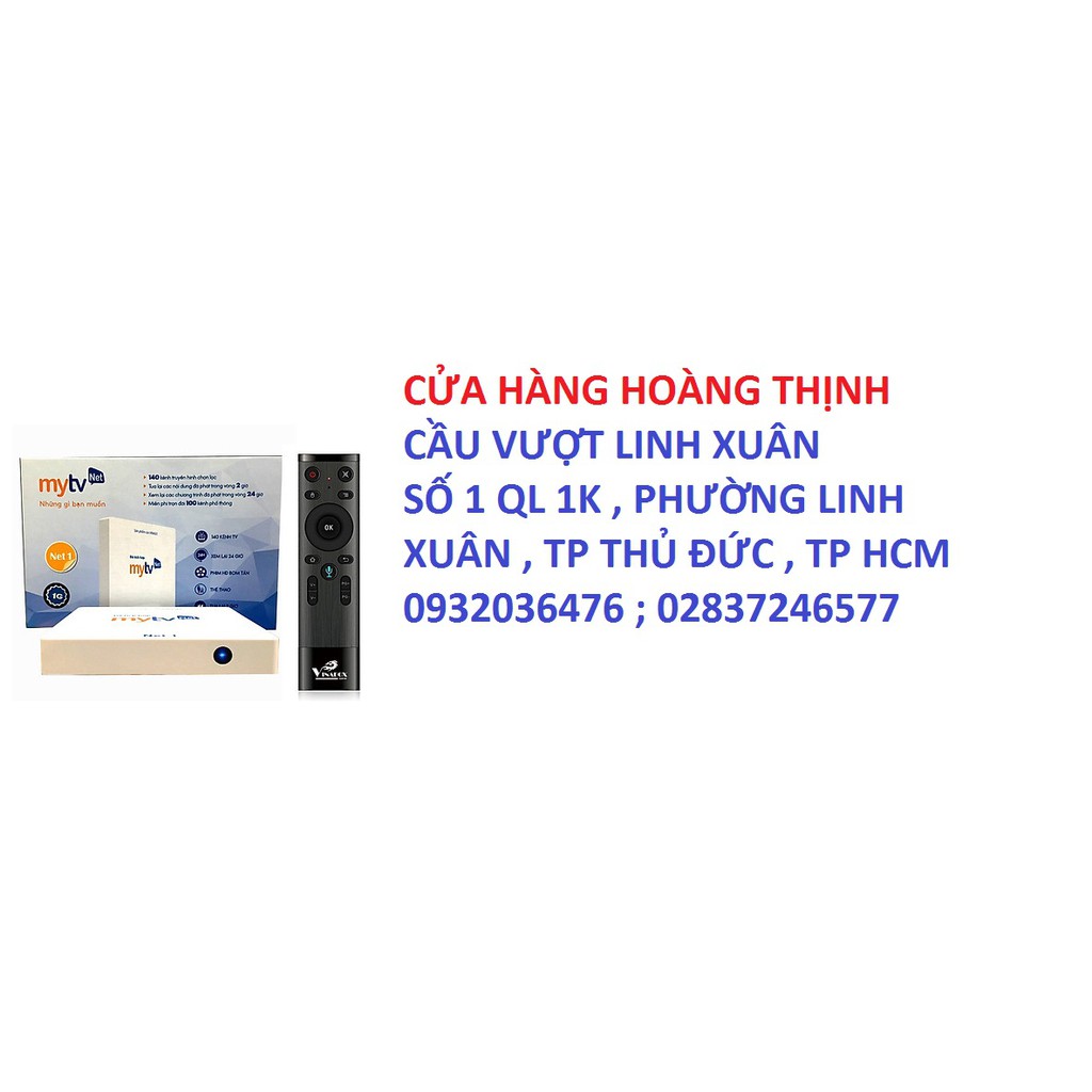 Android TVBOX MYTV NET Ram 2G Bộ Nhớ Trong 16Bb Biến TV Thường Thành Smart TV Thông Minh