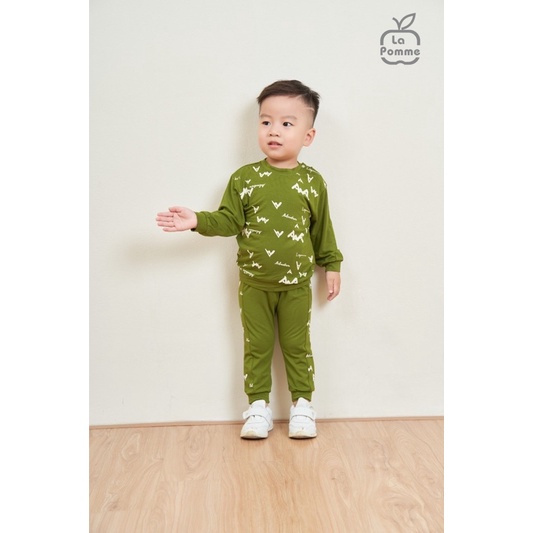 La pomme bộ dài tay mountain adventure AW2022