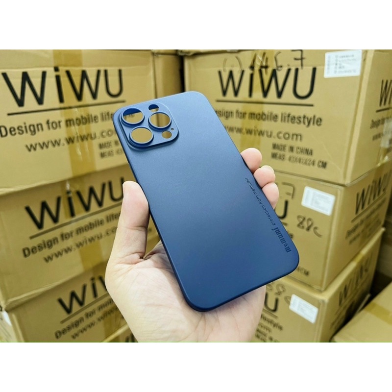 Ốp lưng Memumi lụa nhám mỏng cho iPhone 14/ 14 Plus/ 14 Pro/ 14 Pro Max chống Vân tay cao cấp