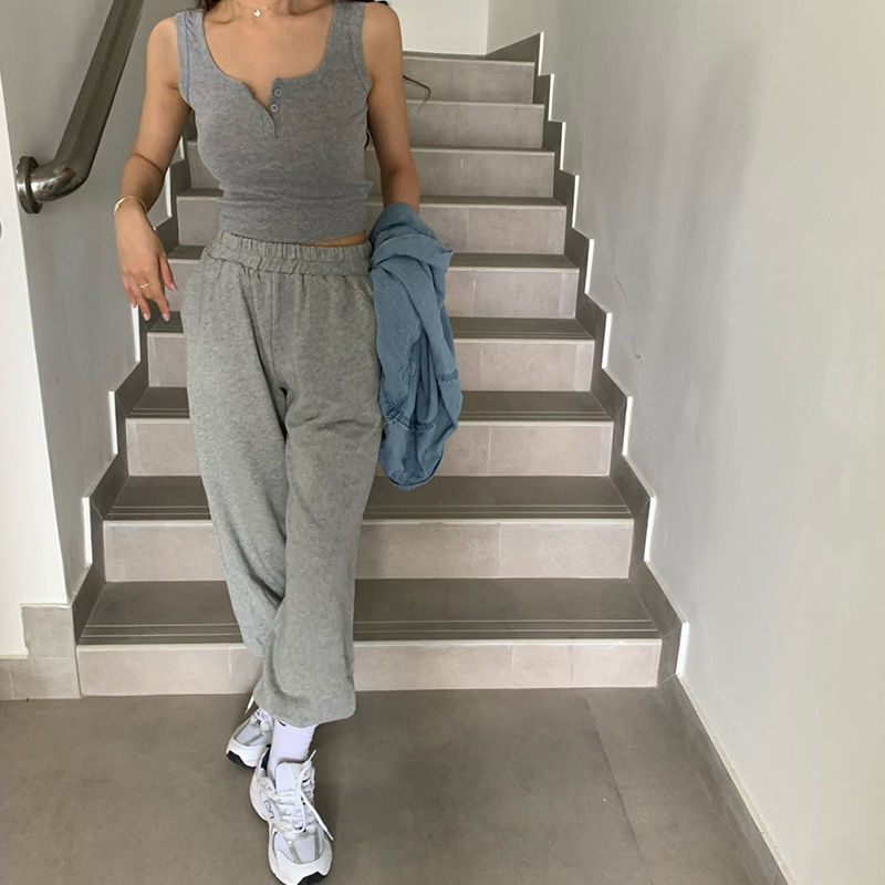 Áo hai dây màu trơn thời trang cho nữ | BigBuy360 - bigbuy360.vn