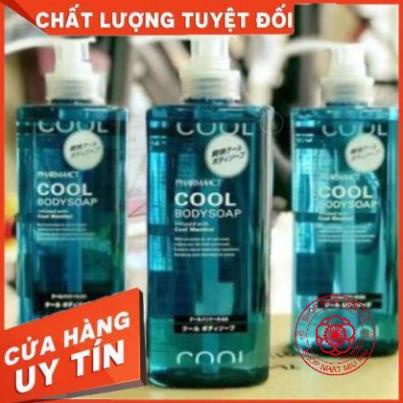 Sữa tắm cho nam Pharmaact Cool 600ml Nhật Bản