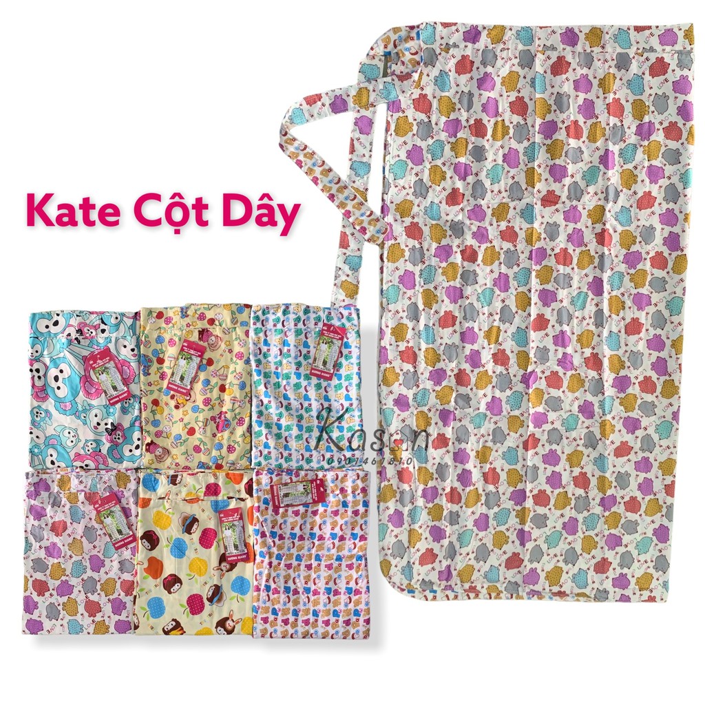 Chân Váy Chống Nắng Kate Cột Dây 2 Mặt Họa Tiết Ngẫu Nhiên