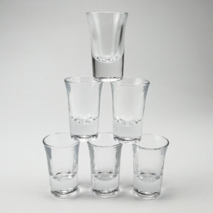 Bộ 6 Ly Rượu Shot Thủy Tinh 34ML