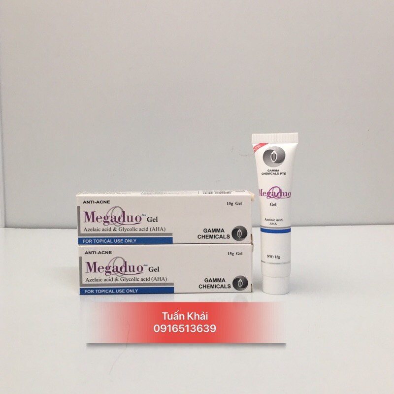 [CHÍNH HÃNG] Megaduo Gel / Plus  - Mụn trứng cá, mụn ẩn, thâm mụn [Mega duo, Megadou] -Túp 15g