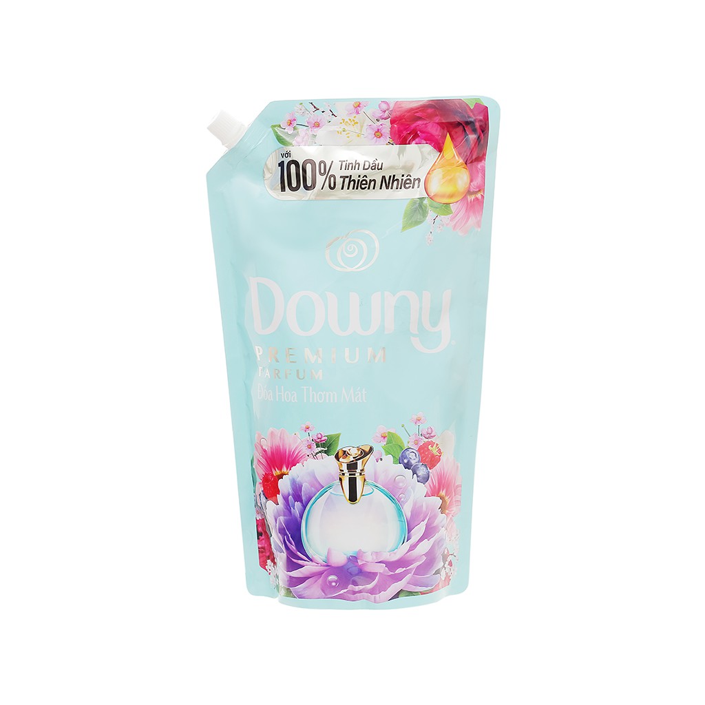 Nước xả vải Downy đóa hoa thơm ngát túi 1.4 lít