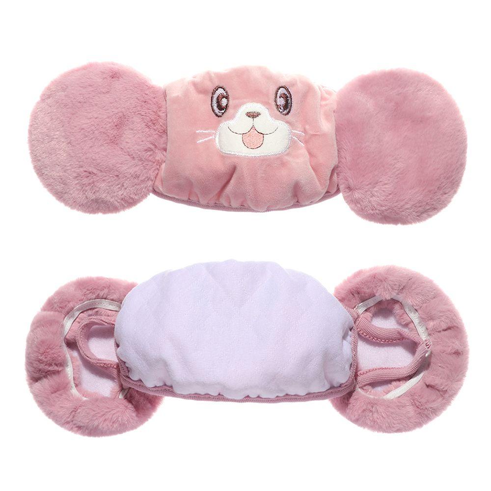 Vỏ Bọc Tai Nghe Chất Liệu Cotton Dày Dặn Ấm Áp Thời Trang Thu Đông