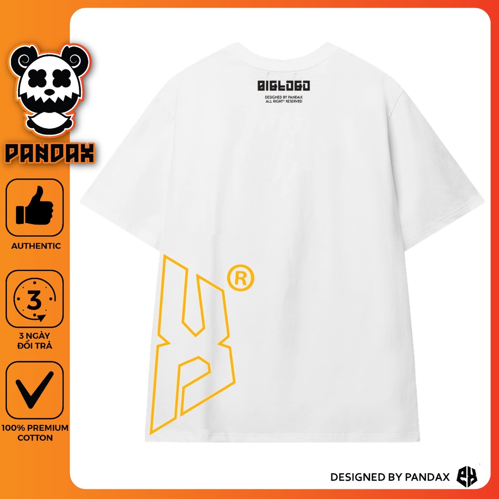 Áo thun tay lỡ PANDAX phông Unisex nam nữ Premium Cotton oversize form rộng BIG LOGO PDX [ Full Box ] | BigBuy360 - bigbuy360.vn