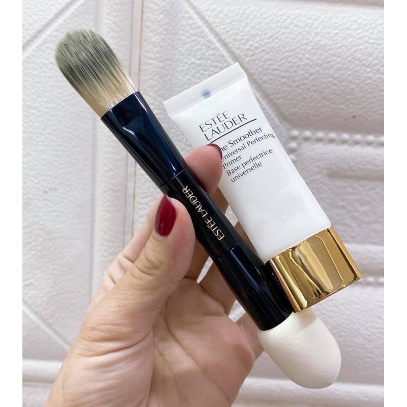 Set kem lót và cọ estee lauder