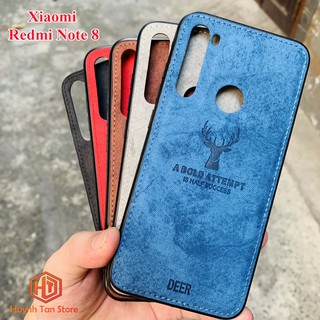 Ốp lưng redmi note 8 chống bám vân tay hình Nai 3D nhiều màu sắc phụ kiện điện thoại huỳnh tân store