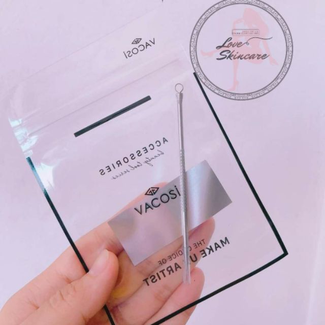 (GRAB / NOWSHIP) Cây Nặn Mụn 2 Đầu Vacosi Acne Tool NM01