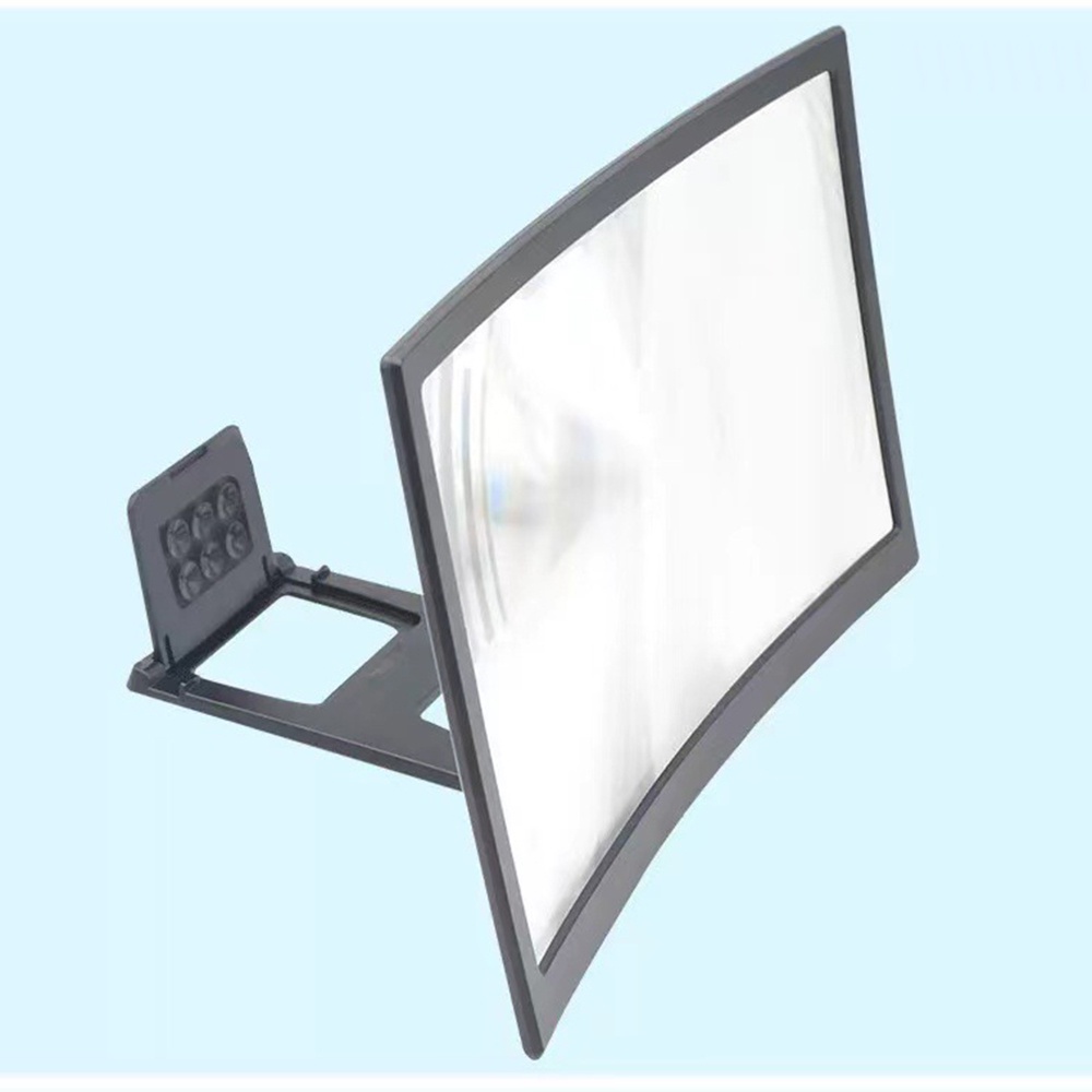 Giá Đỡ Phóng To Màn Hình Điện Thoại Bằng Acrylic 12 Inch Cong