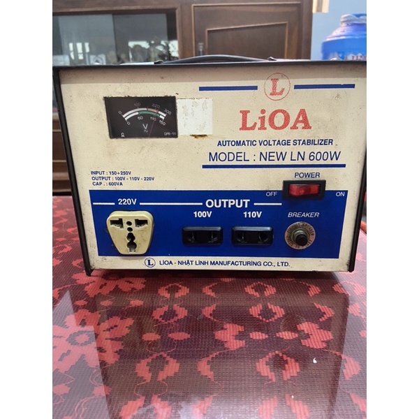 🌟CHÍNH HÃNG , QUA SỬ DỤNG 🌟 Ổn áp Lioa LI-OA công suất 600W -1500W 1500VA 1000W CHUYỂN 220v SANG 110v