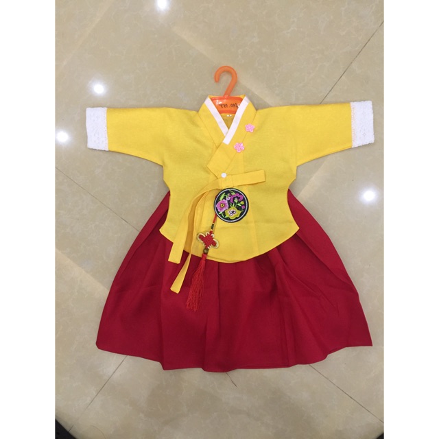 Combo 2 váy hanbok hàn quốc cho bé