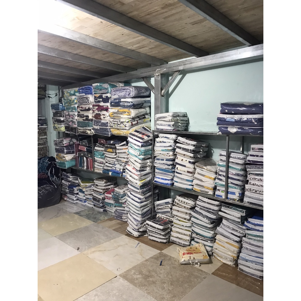 Drap Cotton 100% Thắng Lợi chính hãng Mẫu A592 IN LOGO THẮNG LỢI vệ sinh dễ dàng