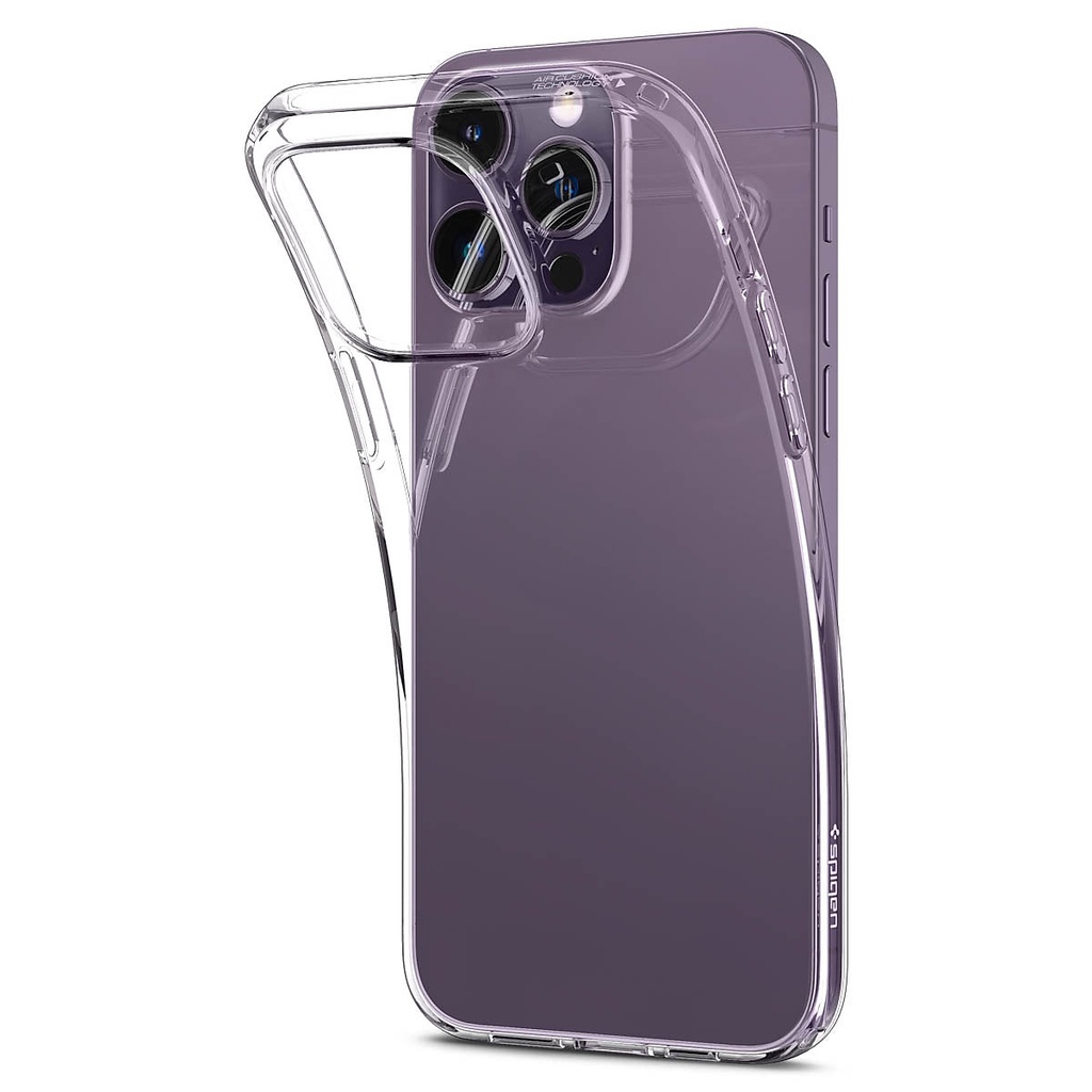 Ốp Lưng dành cho iPhone 14 Pro Max Spigen Liquid Crystal Case - Hàng Chính Hãng