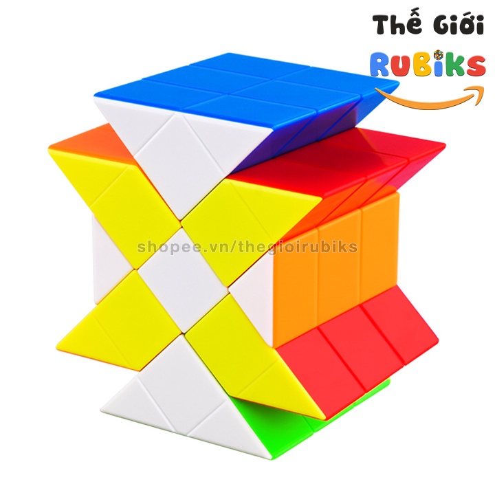 Rubik YiSheng Case Cube Ancient Fisher 3x3x3 - Rubik 3x3 Biến Thể 6 Mặt.
