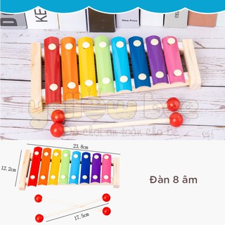 Đàn 8 âm bằng gỗ