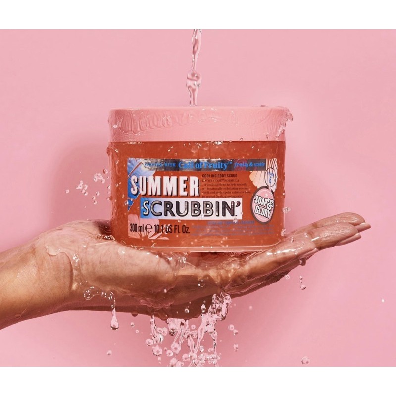 Tẩy tế bào chết Soap &amp; Glory 300ml dòng Fruity