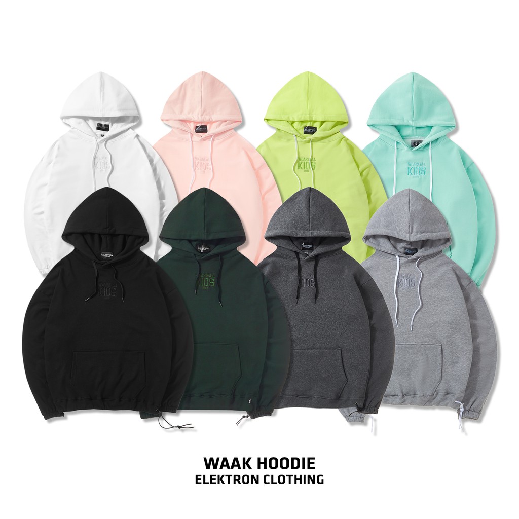 Áo Hoodie WAAK (8 màu) - Elektron Clothing