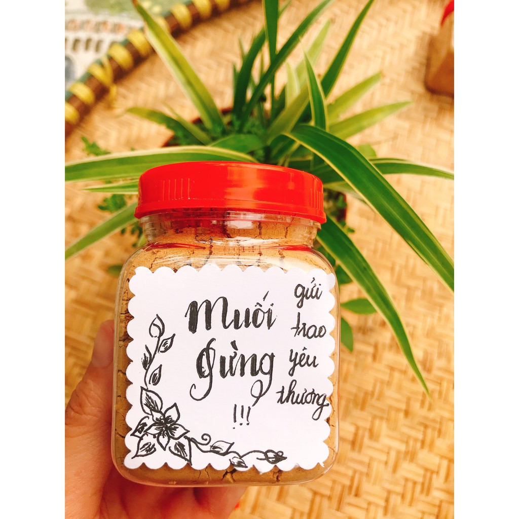 Bột muối gừng - Gia vị an lành cho mùa đông ấm áp
